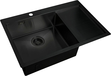Мойка кухонная Zorg Light R 780510-L Grafit