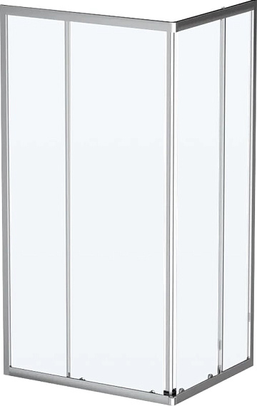 Душевой уголок BelBagno Due AH 2 100/80 C-Cr