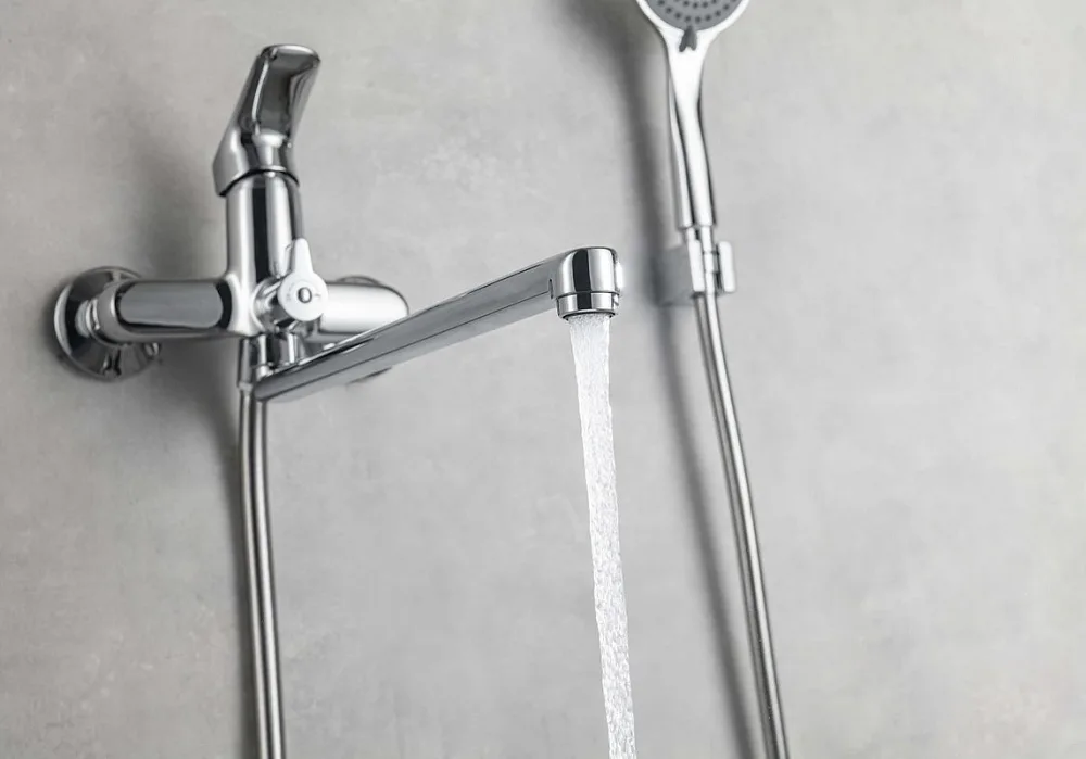 Смеситель для ванны с душем AQUATEK Вега AQ1042CR, хром Sancos — официальный сайт