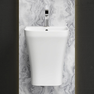 Раковина Ceramicanova Dion CN6067 белая глянцевая