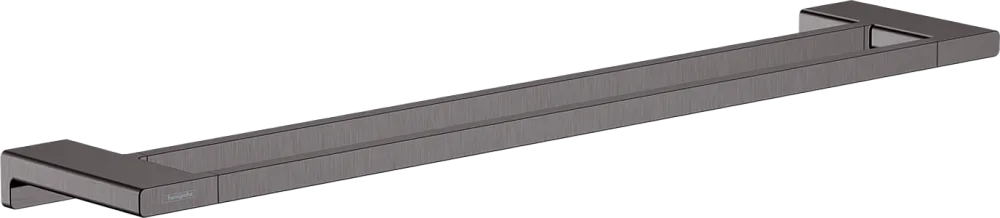 Полотенцедержатель Hansgrohe AddStoris 41743340 шлифованный черный хром Sancos — официальный сайт