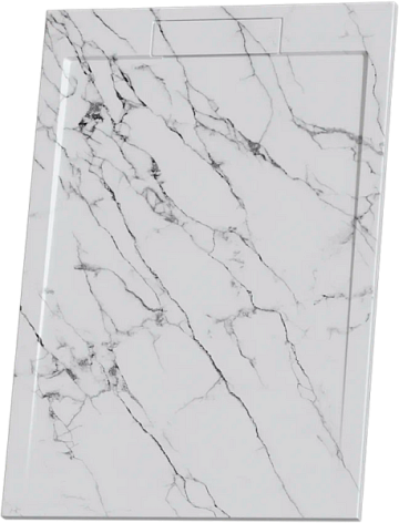 Поддон для душа RGW Stone Tray STL MW 100x80, белый мрамор