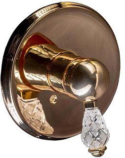 Встраиваемый смеситель Boheme Crystal 285-CRST С ВНУТРЕННЕЙ ЧАСТЬЮ