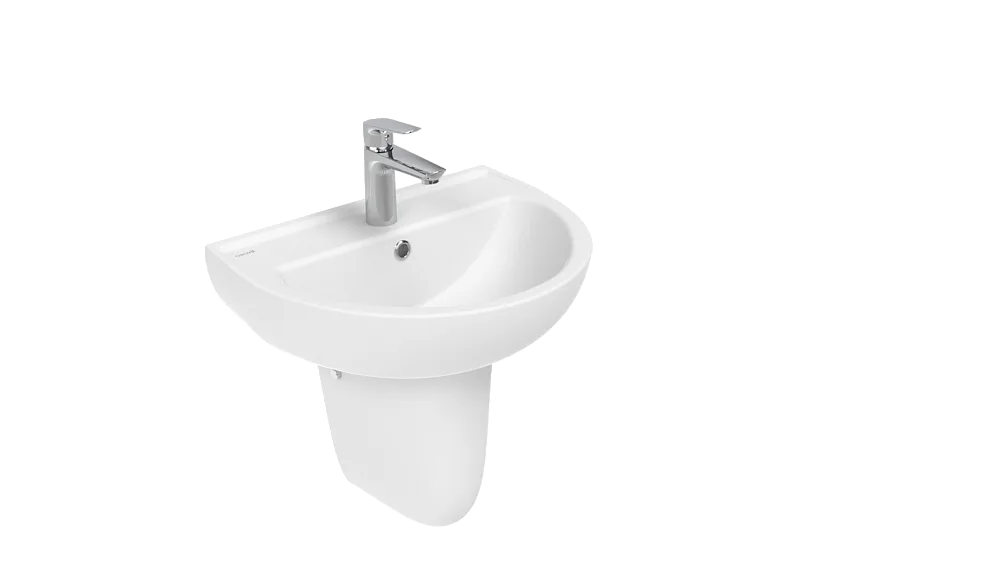 Раковина Creavit Oval TP155-00CB00E-0000 белая глянцевая Sancos — официальный сайт