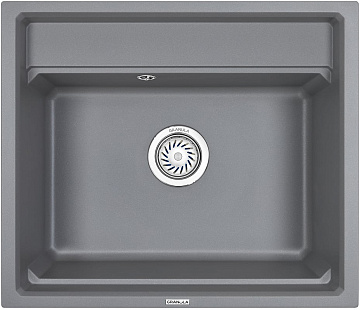 Мойка кухонная Granula Kitchen Space 6003, алюминиум