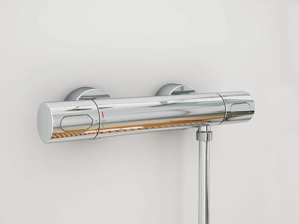Термостатический смеситель Grohe Grohtherm 3000 Cosmopolitan 34274000 для душа Sancos — официальный сайт