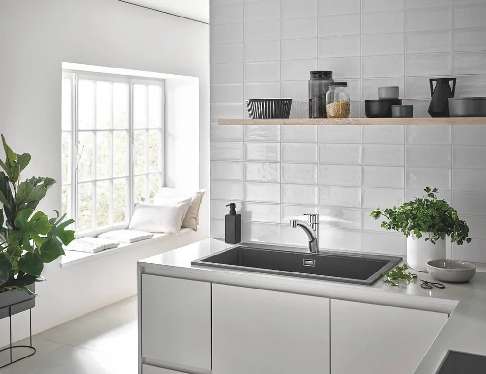 Смеситель для кухни Grohe Start 2021 30531001 хром Sancos — официальный сайт