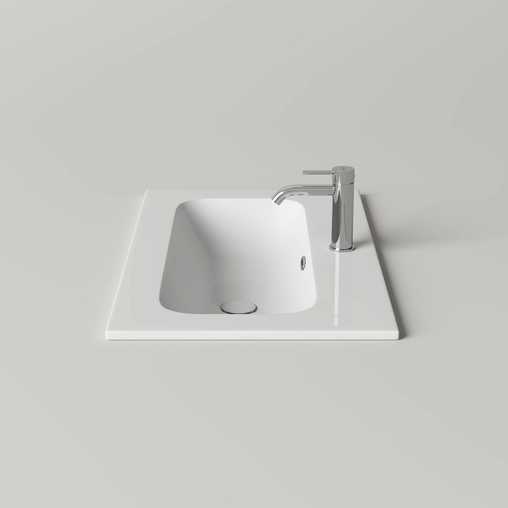 Накладная раковина Ceramicanova Lucia CN6096 белый