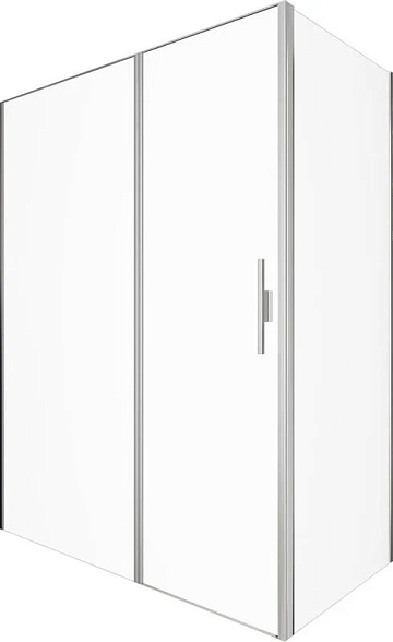 Душевой уголок Allen Brau Priority 160x100, профиль серебро браш, стекло прозрачное
