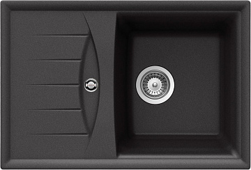 Мойка кухонная Schock Genius 45D Small (D-100S) Cristalite оникс
