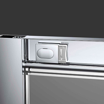 Душевая дверь в нишу Vincea Alpha VDS-3AL110CL 110 см, стекло прозрачное, хром