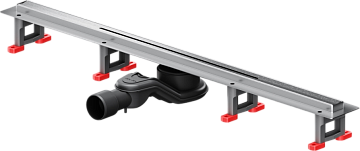 Душевой трап (лоток) AM.PM MasterFlow Slim line 80 см, сталь матовая