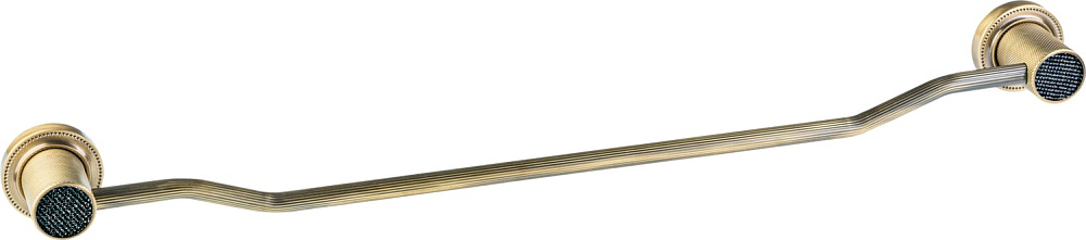 Полотенцедержатель Boheme Royal Cristal Black Br бронза