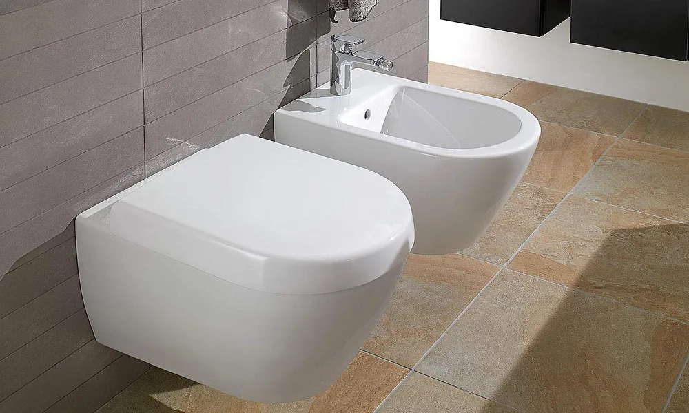 Унитаз подвесной Villeroy & Boch Subway Plus 6600 10R1 Sancos — официальный сайт