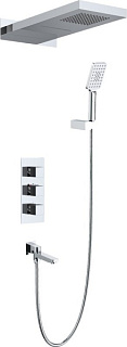 Душевой комплект Timo Petruma SX-5079/00SM, С ВНУТРЕННЕЙ ЧАСТЬЮ, хром