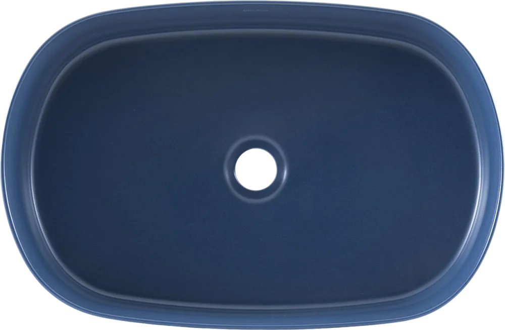 Накладная раковина Allen Brau Fantasy Oval 55x36, индиго Sancos — официальный сайт