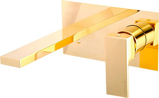 Смеситель для раковины Migliore Kvant Gold 25396 С ВНУТРЕННЕЙ ЧАСТЬЮ