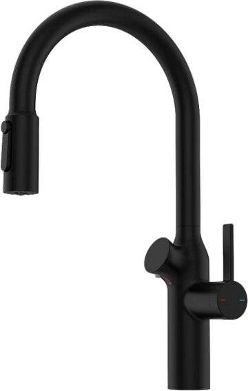 Смеситель для кухни Oulin OL-8018 Black