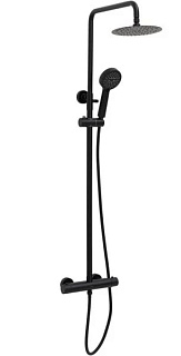 Душевая стойка Allen Brau Eclipse 5.E1A11-31, матовая черная