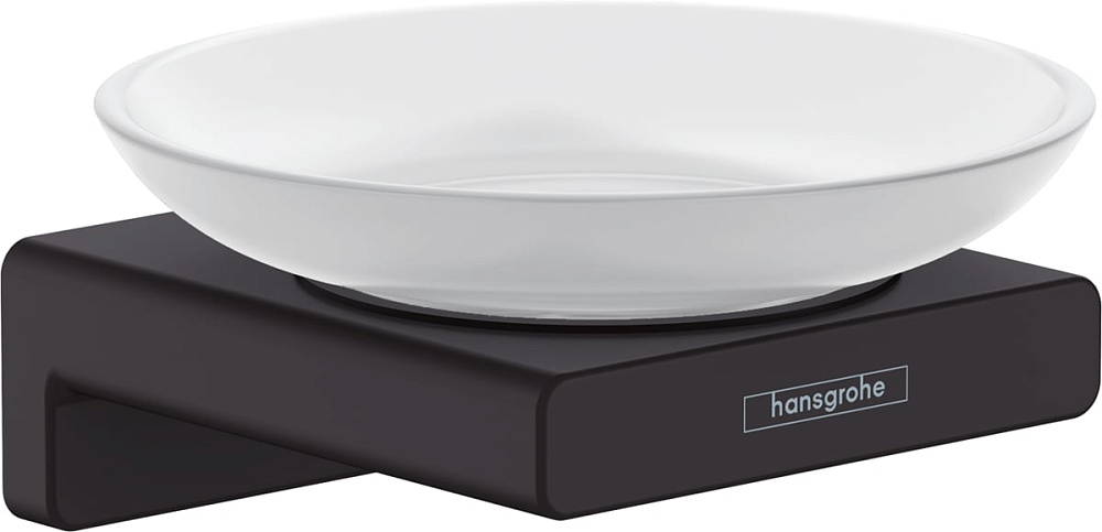 Мыльница Hansgrohe AddStoris 41746670 матовый черный