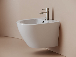 Биде подвесное Ceramicanova Alba CN11006 белый