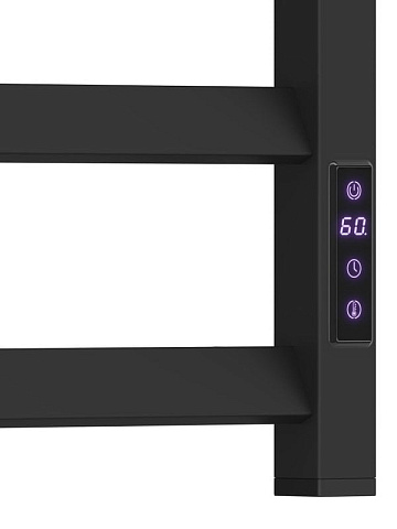 Полотенцесушитель электрический APEXTERMO Галактика GL00164BM 60x45 см, подключение справа, слева, с