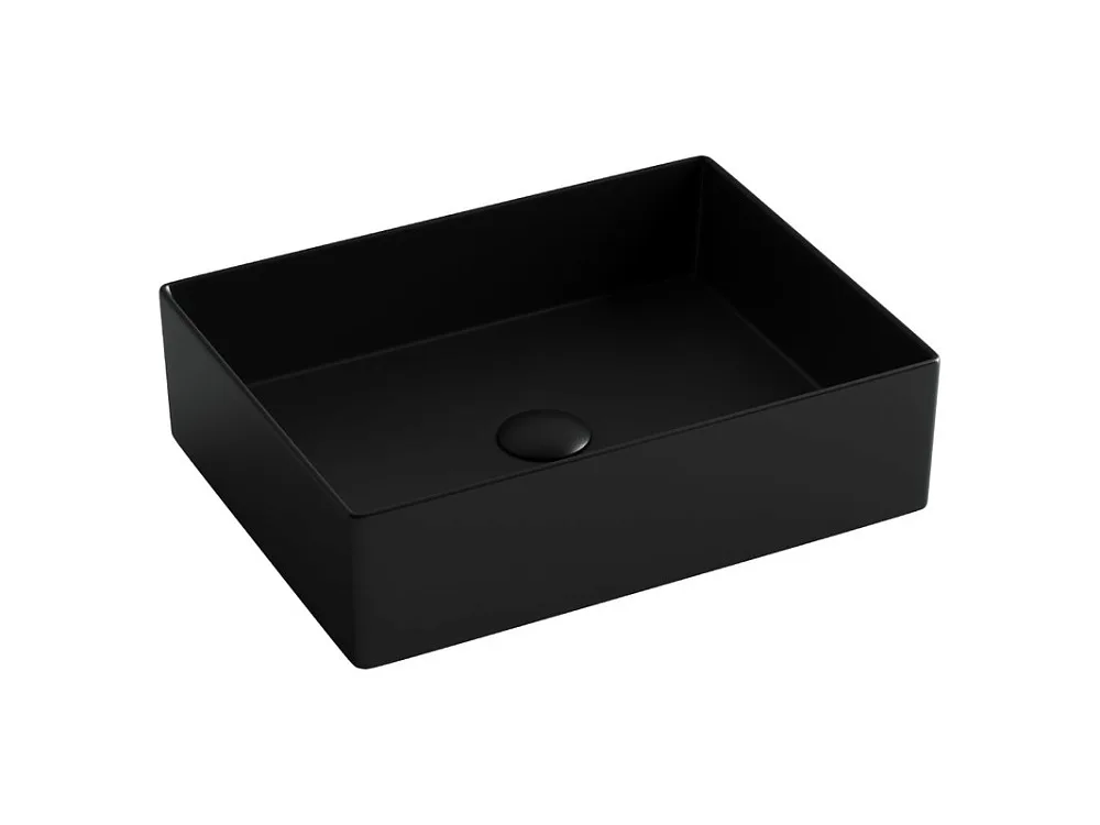Накладная раковина Ceramicanova Element CN6069MB черная матовая Sancos — официальный сайт