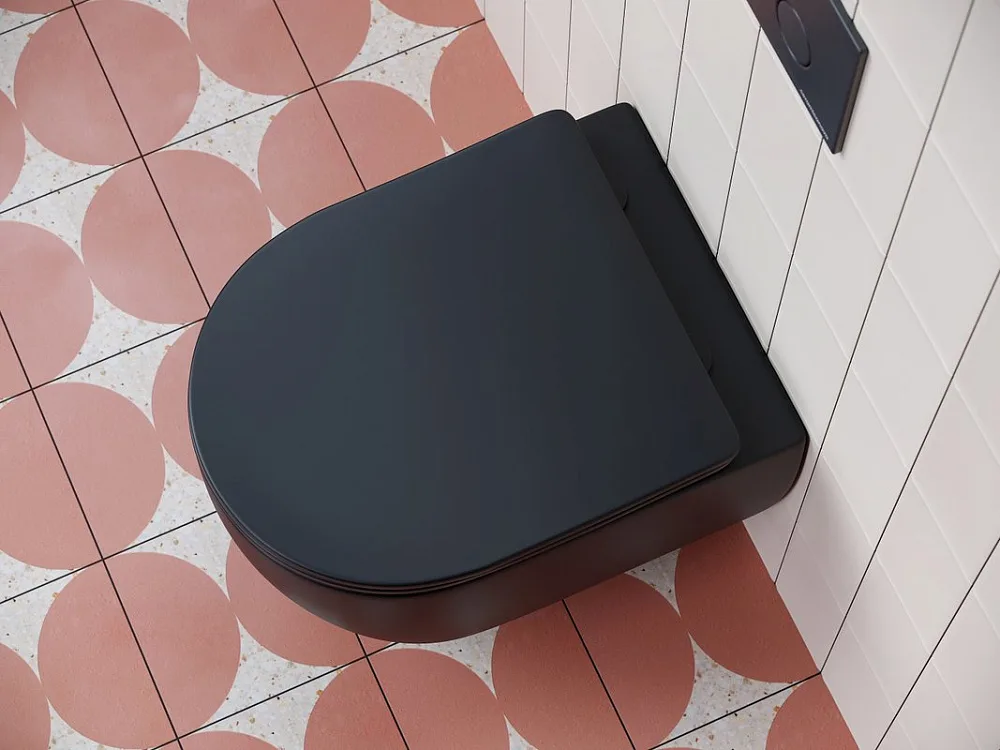 Унитаз подвесной Ceramicanova Play CN3001MB Sancos — официальный сайт