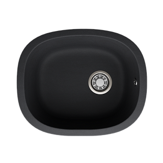 Мойка кухонная Emar Quartz EMQ-1560.P, оникс
