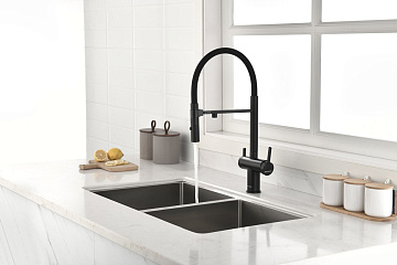 Смеситель для кухни Paulmark Gravity Gr213888-AN, антрацит