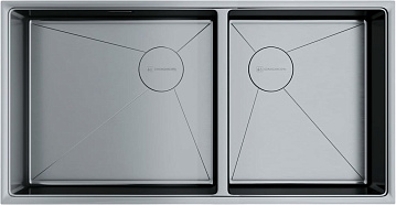Мойка кухонная Omoikiri Taki 85-2-LB-U/IF-IN нержавеющая сталь