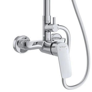 Душевая стойка BelBagno Marino DOCM-CRM, хром