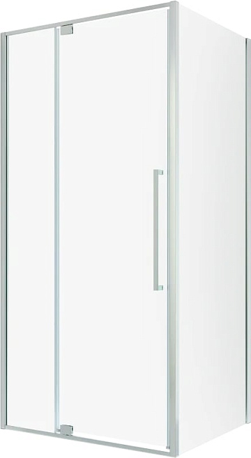 Душевой уголок Black&White Stellar Wind S812 CF 90х90, профиль хром, стекло матовое