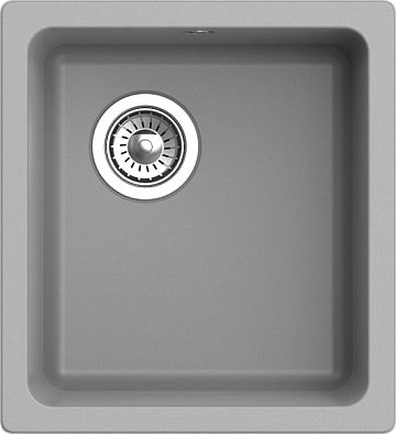 Мойка кухонная Rivelato Berkana BK-35 grigio metallizzato