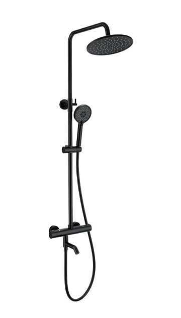 Душевая стойка Wonzon & Woghand INN 4 WW-B3047-A1-MB, матовая черная