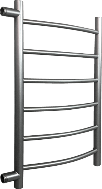 Полотенцесушитель водяной Indigo Arc LASW70-40GFM-б/п-60, graphite metallic