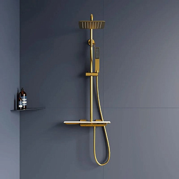 Душевая стойка RGW Shower Panels SP-34G, золото