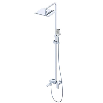 Душевая стойка Wonzon & Woghand CUBE WW-88739016-CR, хром