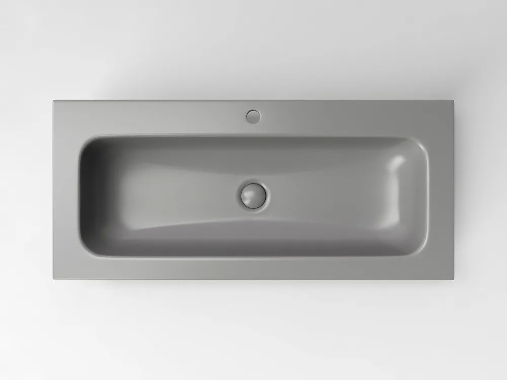 Мебельная раковина Ceramicanova Grace CN7013MH антрацит матовый Sancos — официальный сайт