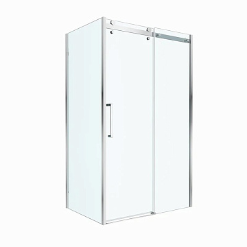 Душевой уголок BelBagno Marino 2 AH-1-110/80-C-Cr 110x80, профиль хром, стекло прозрачное