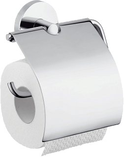 Держатель туалетной бумаги Hansgrohe Logis с крышкой