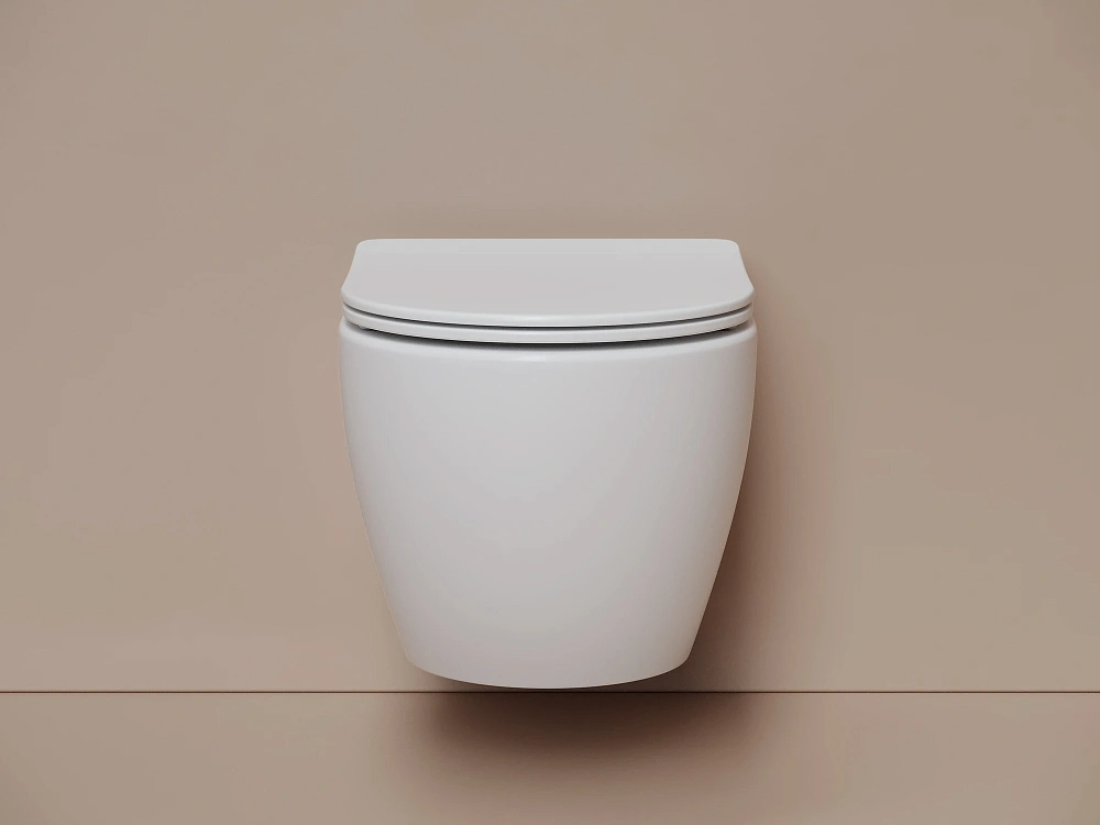 Подвесной унитаз Ceramicanova Metropol Торнадо безободковый, CN4002TMW белый матовый Sancos — официальный сайт