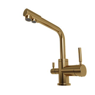 Смеситель для кухни Emar PVD ECB - 3003N PVD Golden