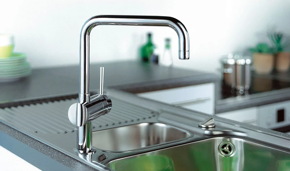 Смеситель для кухни Grohe Minta 32488000 Sancos — официальный сайт