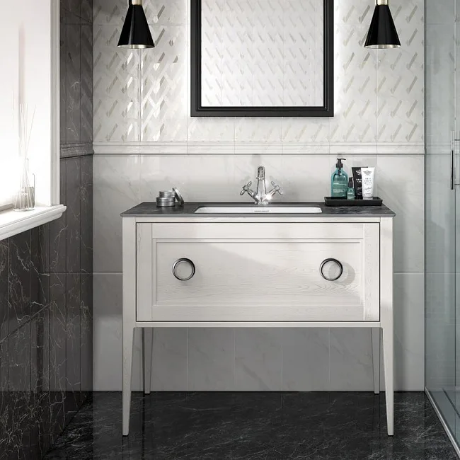 Мебельная раковина KERAMA MARAZZI Plaza 55 встраиваемая снизу Sancos — Оригинал
