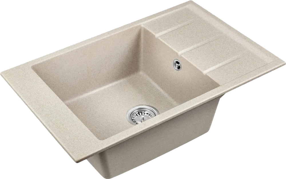 Мойка кухонная Emar Quartz EMQ-1780.Q, берилл Sancos — официальный сайт