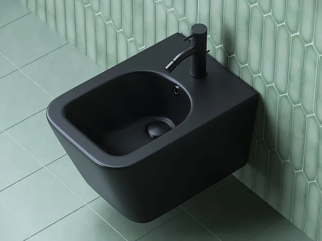 Биде подвесное Ceramicanova Metric CN3008MB Sancos — Оригинал