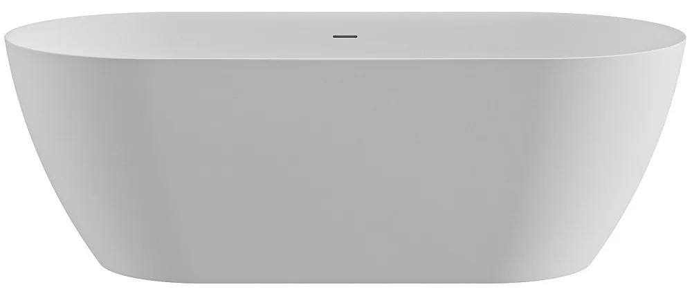 Ванна из искусственного камня Cezares Relax Solid Surface 170x80 см, отдельностоящая, матовая белая, Sancos — официальный сайт
