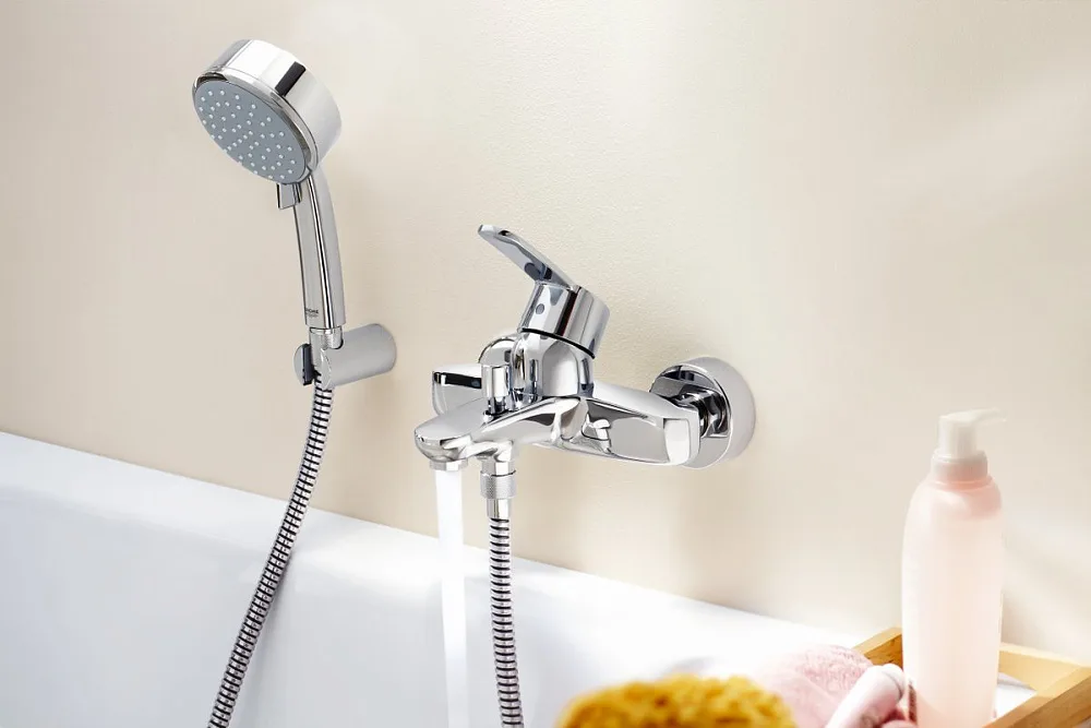 Смеситель для ванны с душем Grohe Eurostyle Cosmopolitan 33591002 Sancos — официальный сайт