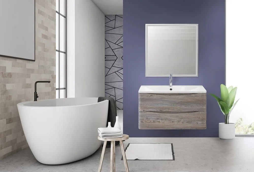 Тумба под раковину без столешницы BelBagno Acqua 100 подвесная, pino scania Sancos — официальный сайт